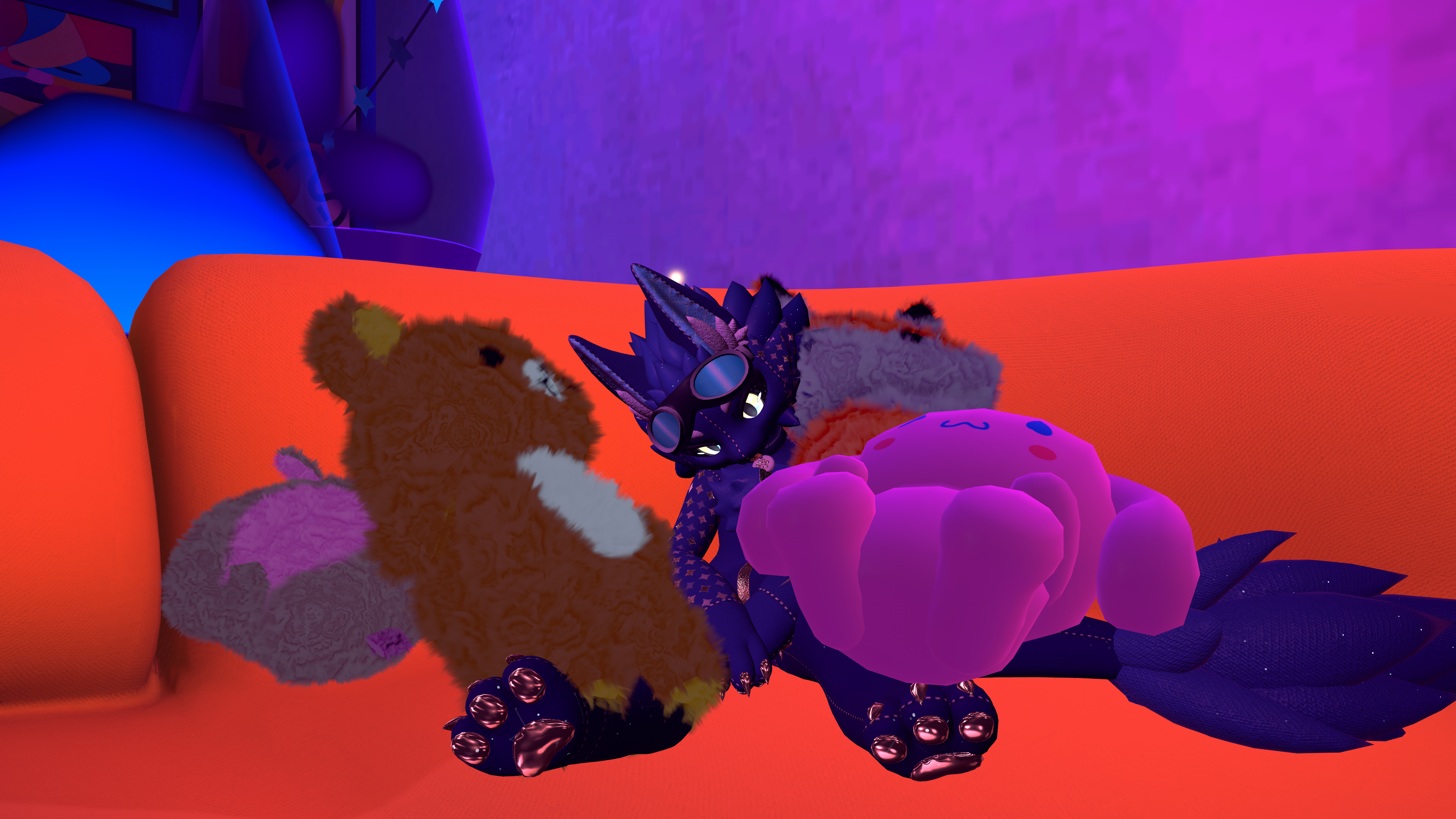 Somna Themed Plushie Texture - Chibi Novabeast
