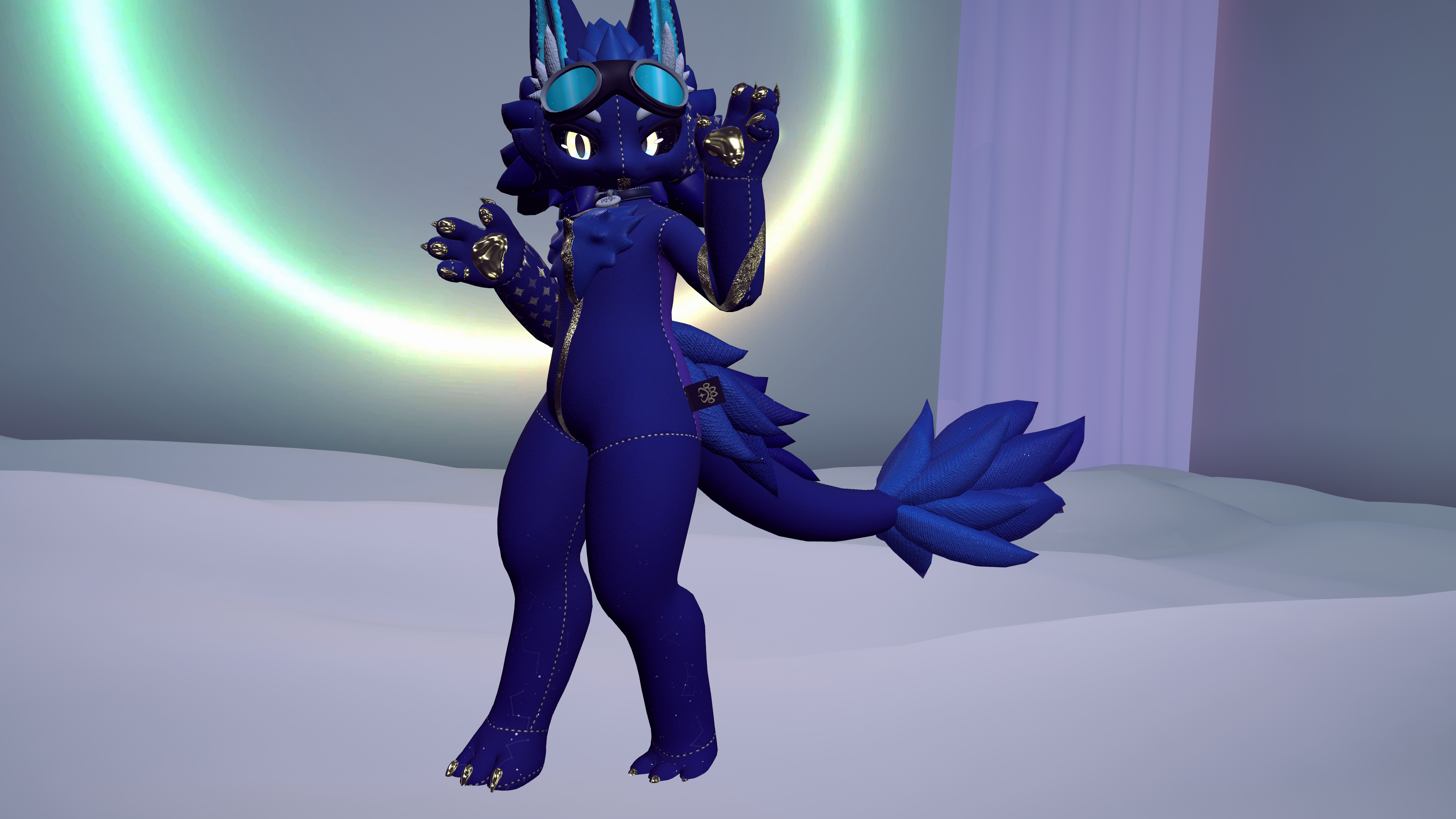 Somna Themed Plushie Texture - Chibi Novabeast
