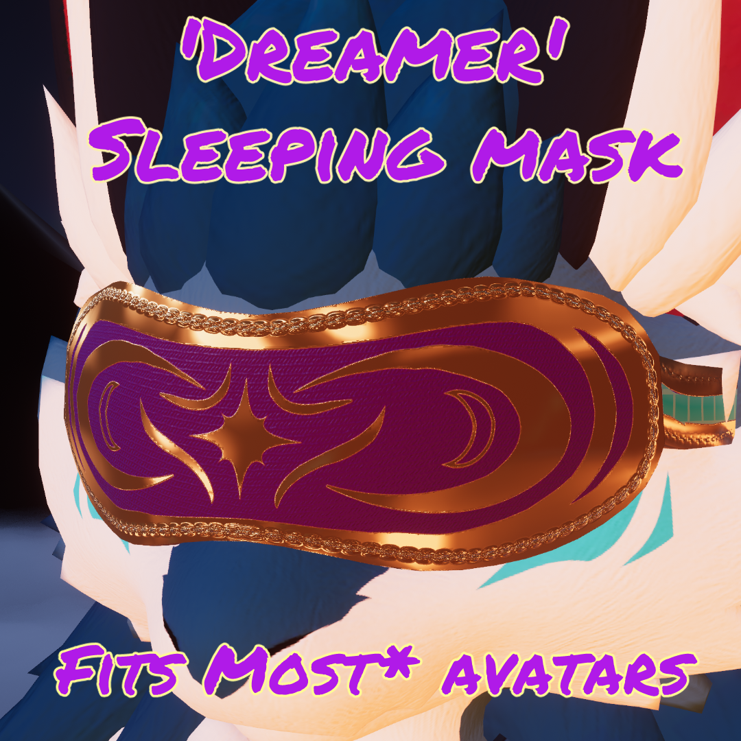 Dreamer Sleep Mask (Furality Somna Ready!)