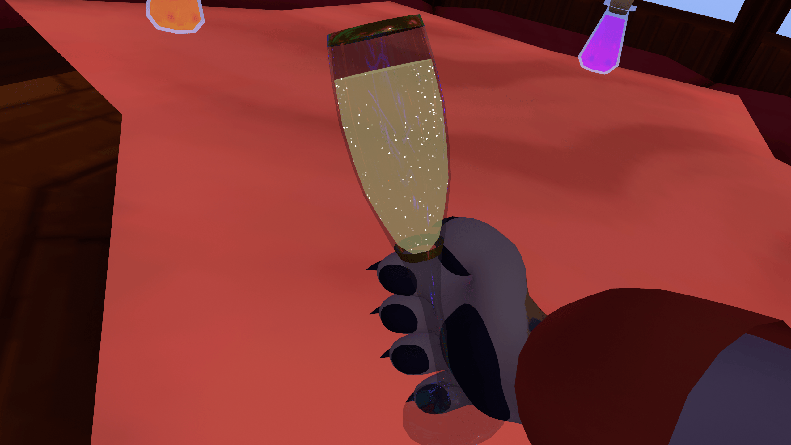Personal Interactive Champagne Glass (Free!)