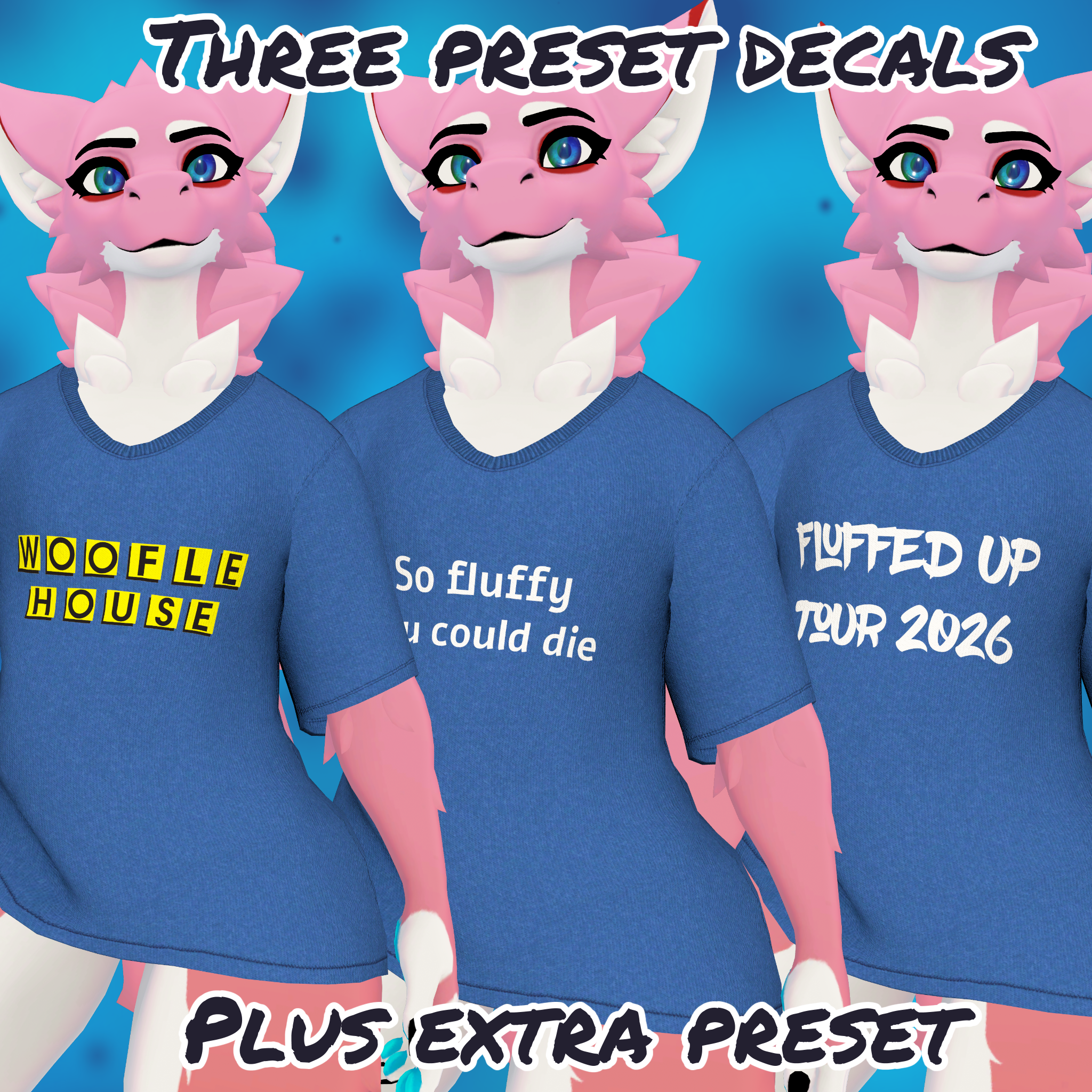 Fluffed Up T-Shirt (Fluffgan Baggy T-Shirt)