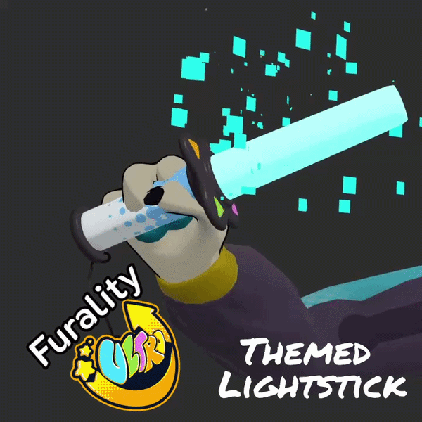 Ultra Glowlight (Ultra themed glow poi)