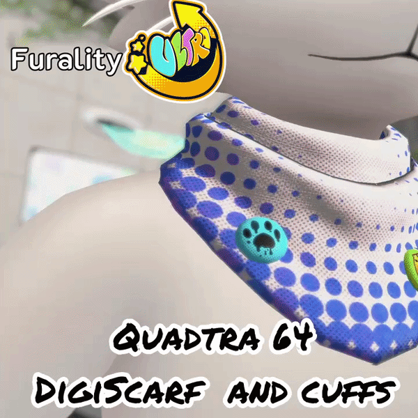 Quadtra 64 DigiScarf Set (Ultra themed scarf, bands)