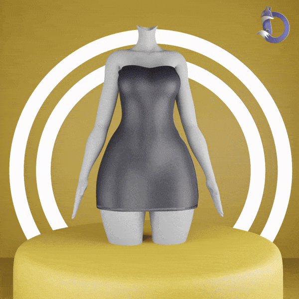 Dinzee's  Cobweb Dress 2  