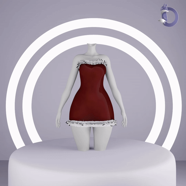 Dinzee's Short Christmas Dress  NITRO FREE 