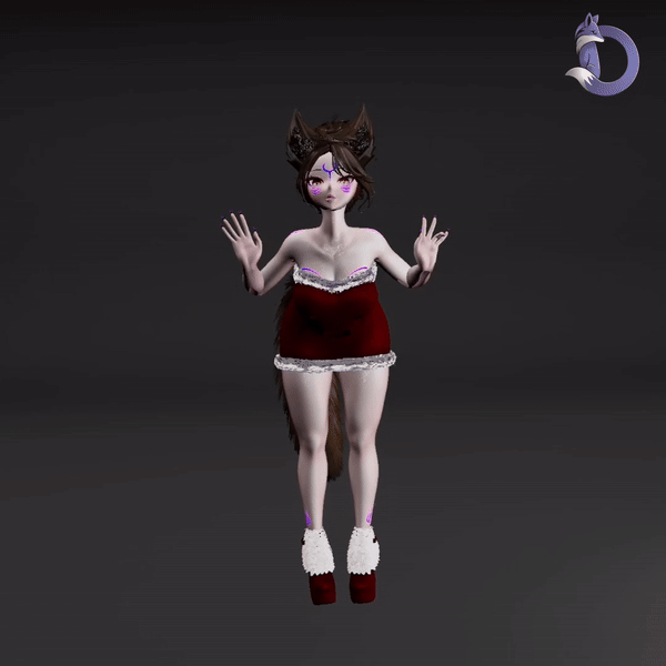 Dinzee's Short Christmas Dress NITRO FREE