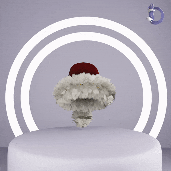 Dinzee's Christmas Hat