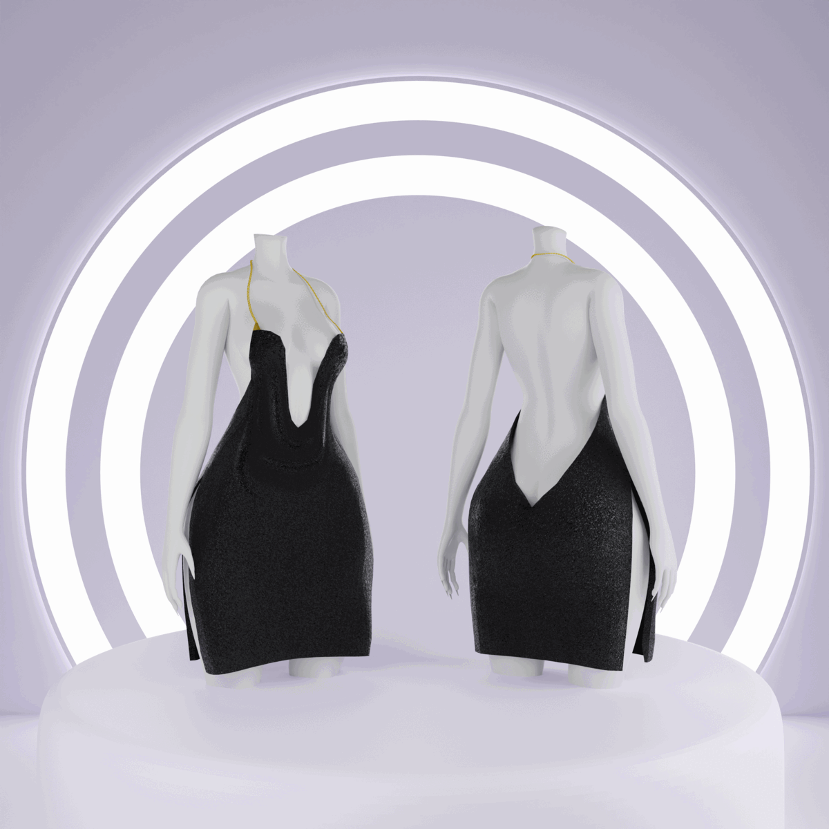 Dinzee's Glitter Dress NITRO FREE