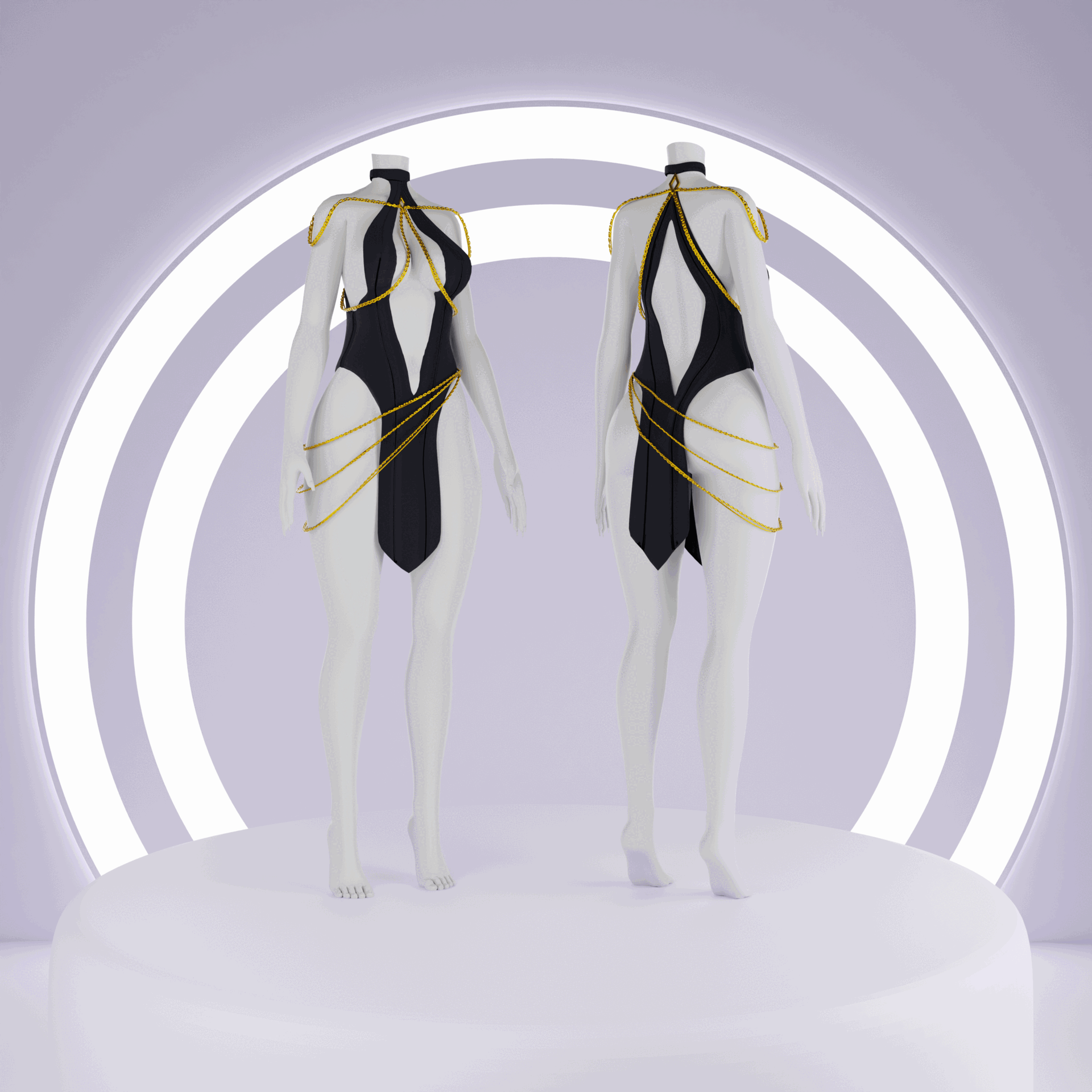 Dinzee's Benevolent Goddess Dress NITRO FREE 