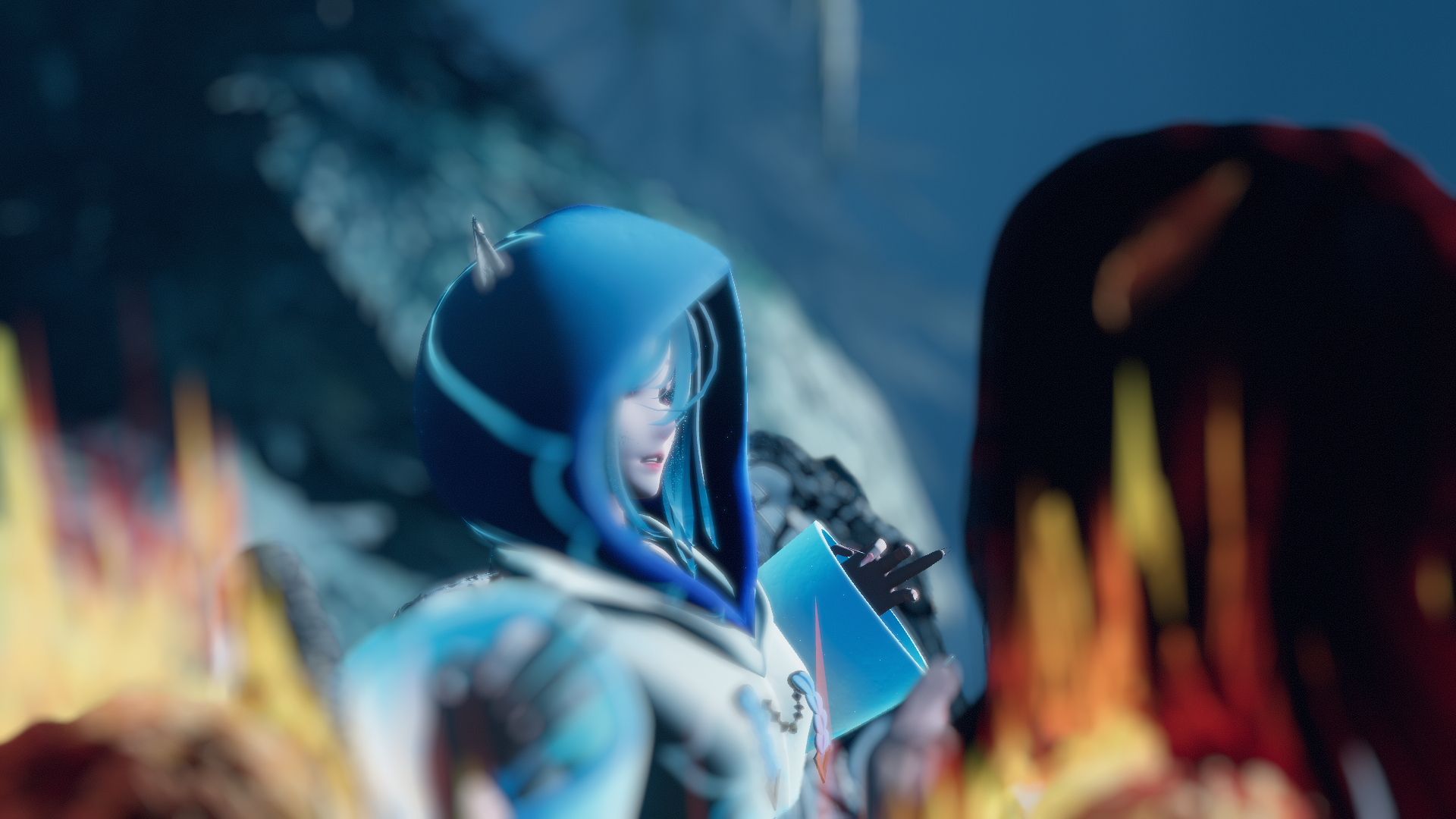 Pyra and Sarene by Dinzee_1