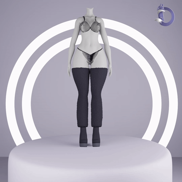 Dinzee's Boots with the Fur Outfit NITRO FREE