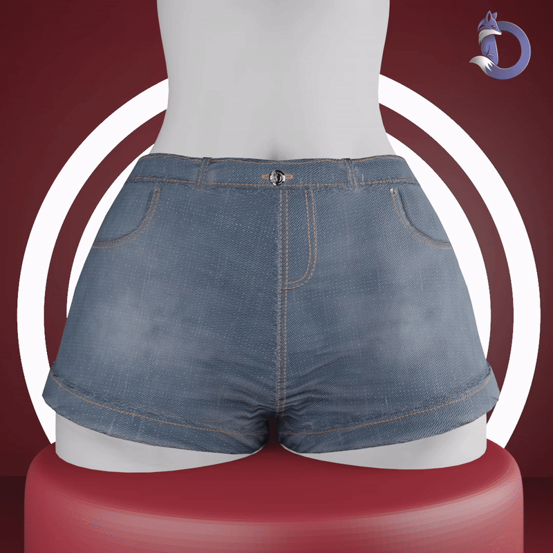 Dinzee's Heart Pocket Shorts 