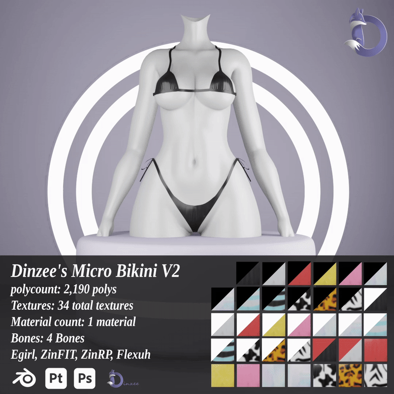 Dinzee's Micro Bikini