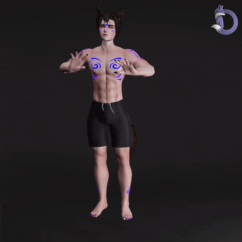 Dinzee's Male Swim Trunks