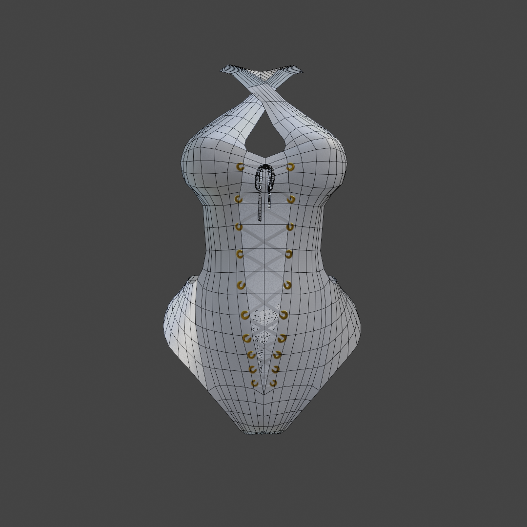 Dinzee's String Swimsuit