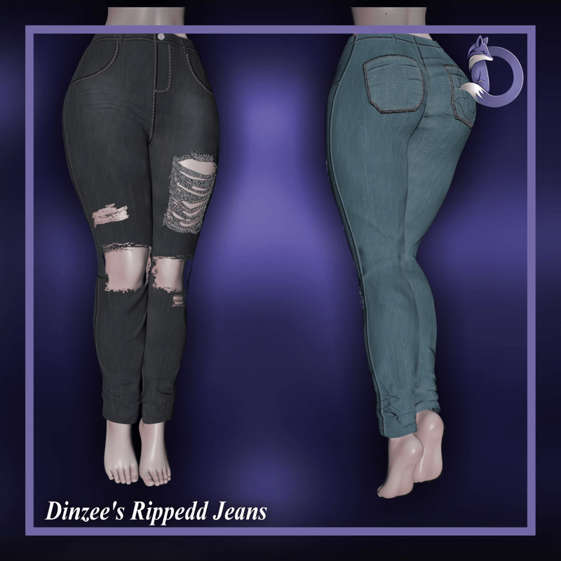 Dinzee's Rippedd Jeans 