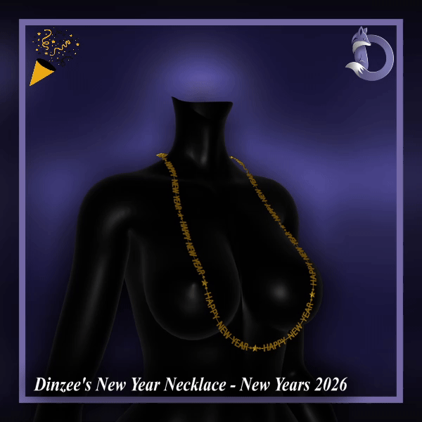 Dinzee's New Year Necklace - New Years 2026 (FREE) 