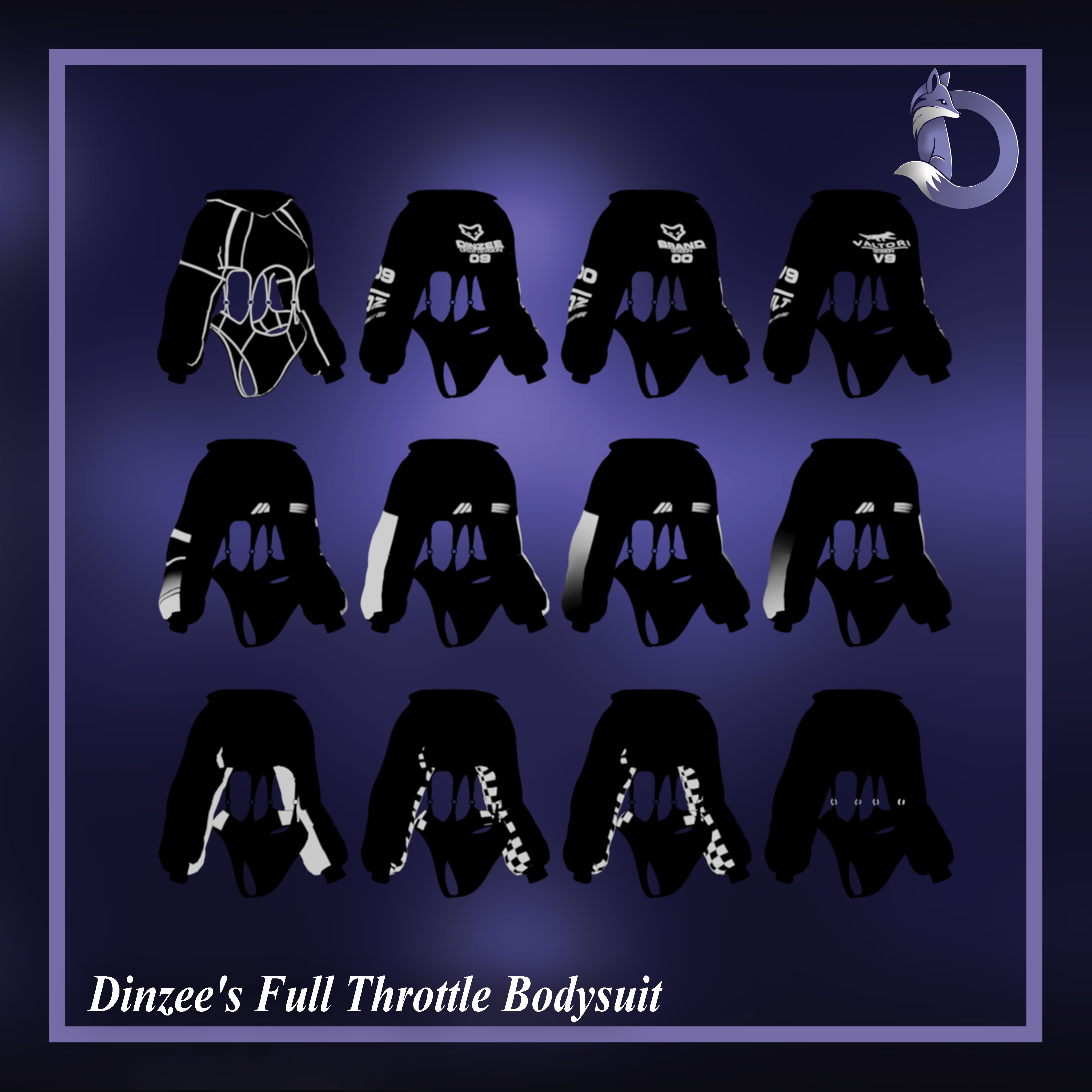 Dinzee's Full Throttle Bodysuit