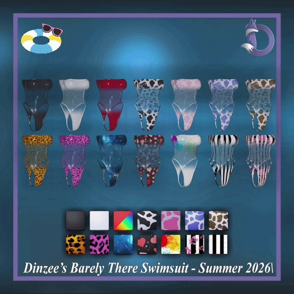 Dinzee's Barely There Swimsuit - Summer 2026