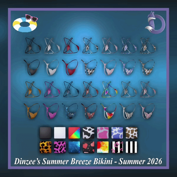 Dinzee’s Summer Breeze Bikini - Summer 2026