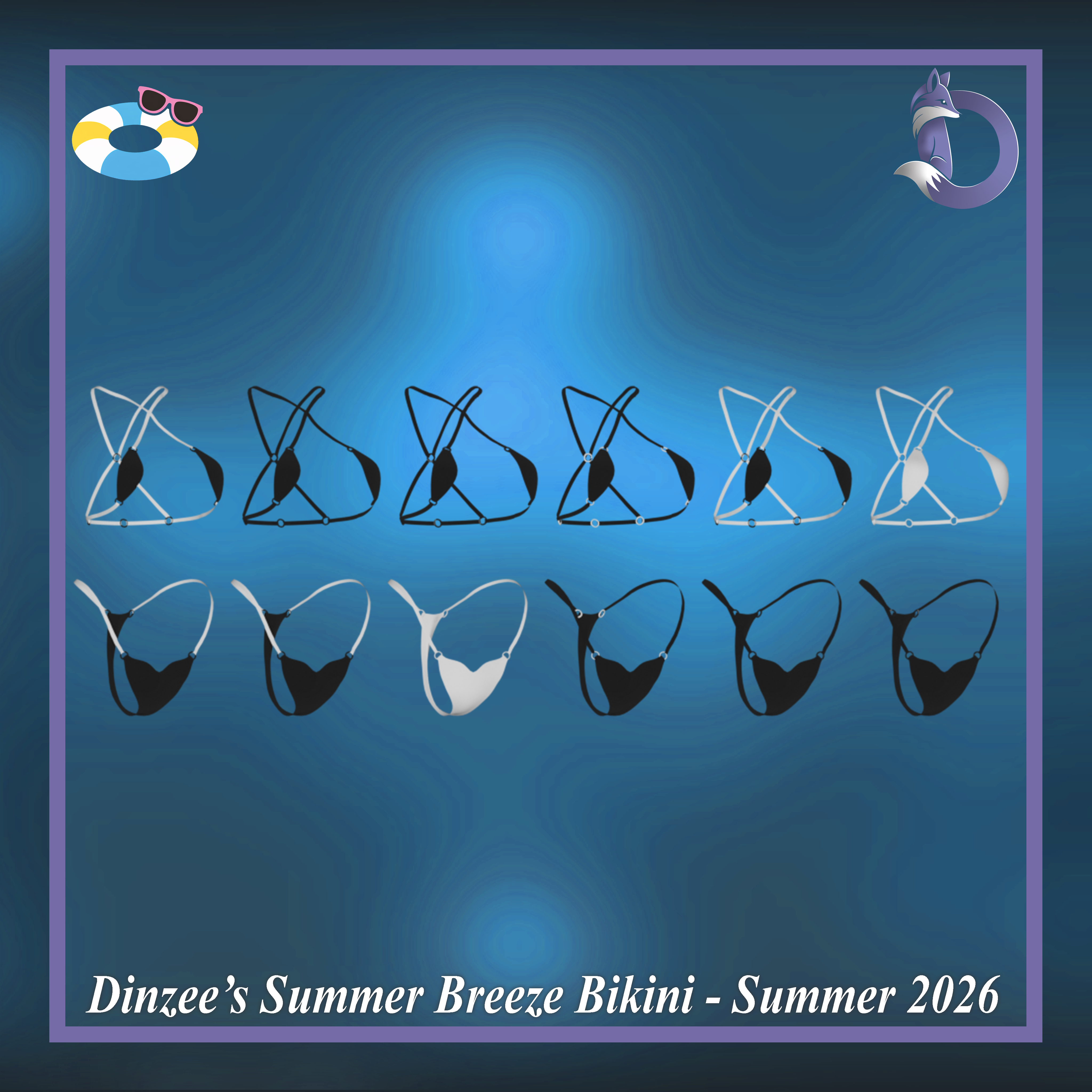 Dinzee’s Summer Breeze Bikini - Summer 2026