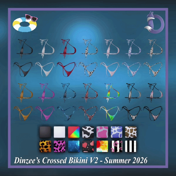 Dinzee’s Crossed Bikini V2 - Summer 2026