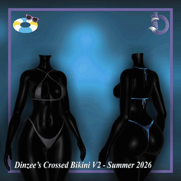 Dinzee’s Crossed Bikini V2 - Summer 2026