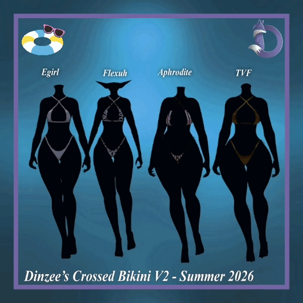Dinzee’s Crossed Bikini V2 - Summer 2026