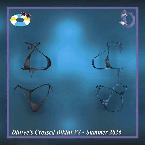 Dinzee’s Crossed Bikini V2 - Summer 2026