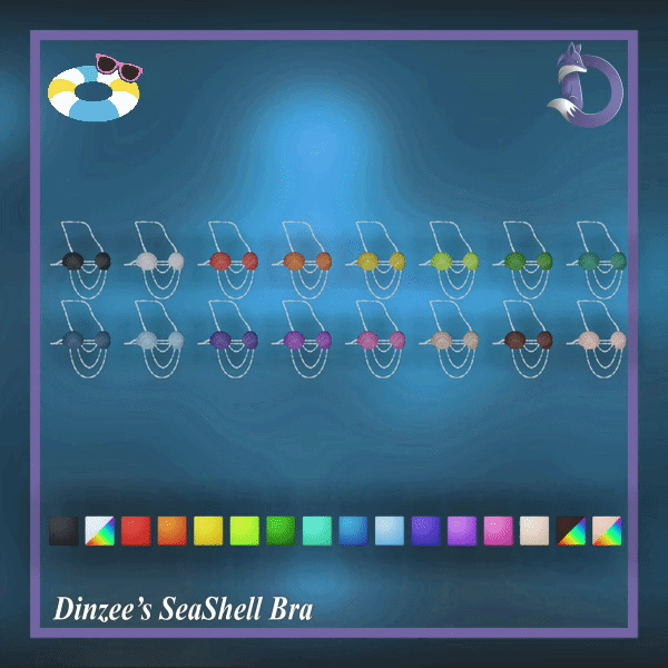 Dinzee’s SeaShell Bra- Summer 2026