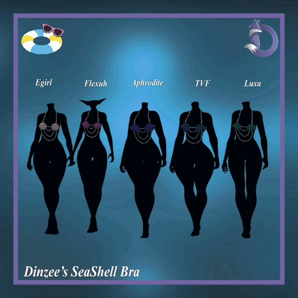 Dinzee’s SeaShell Bra- Summer 2026