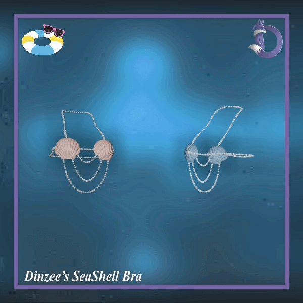 Dinzee’s SeaShell Bra- Summer 2026