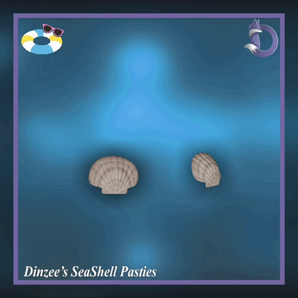 Dinzee’s SeaShell Pasties - Summer 2026 (FREE IN DISCORD SERVER)