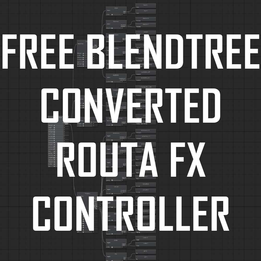 Free Optimized Routa FX Blendtree Controller