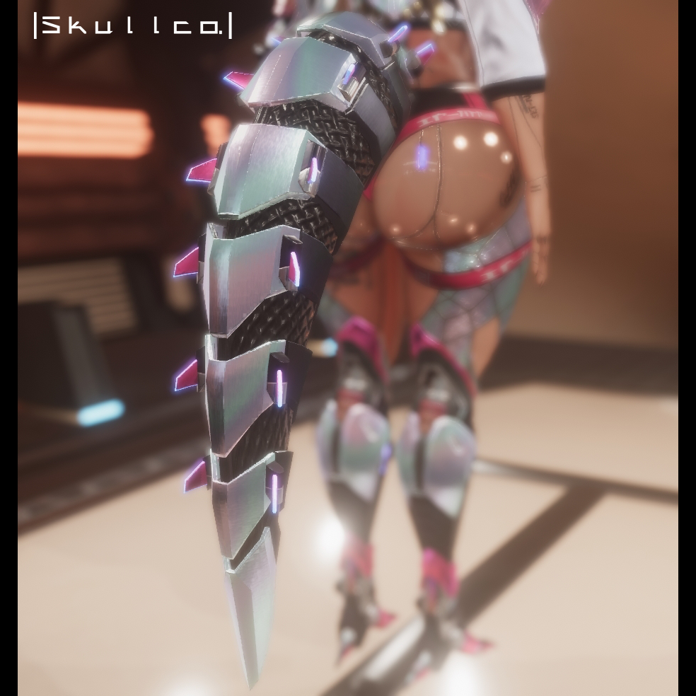 HN-YT Cyber Gator Tail (VRChat)