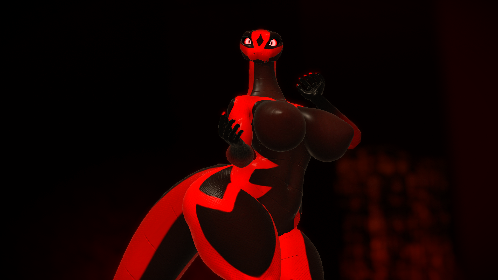 Blood Viper texture for Lily the Snake