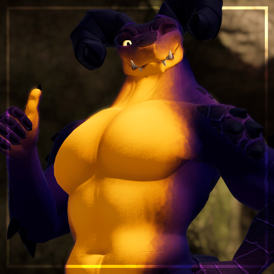 Vibrant texture for Male Deathclaw