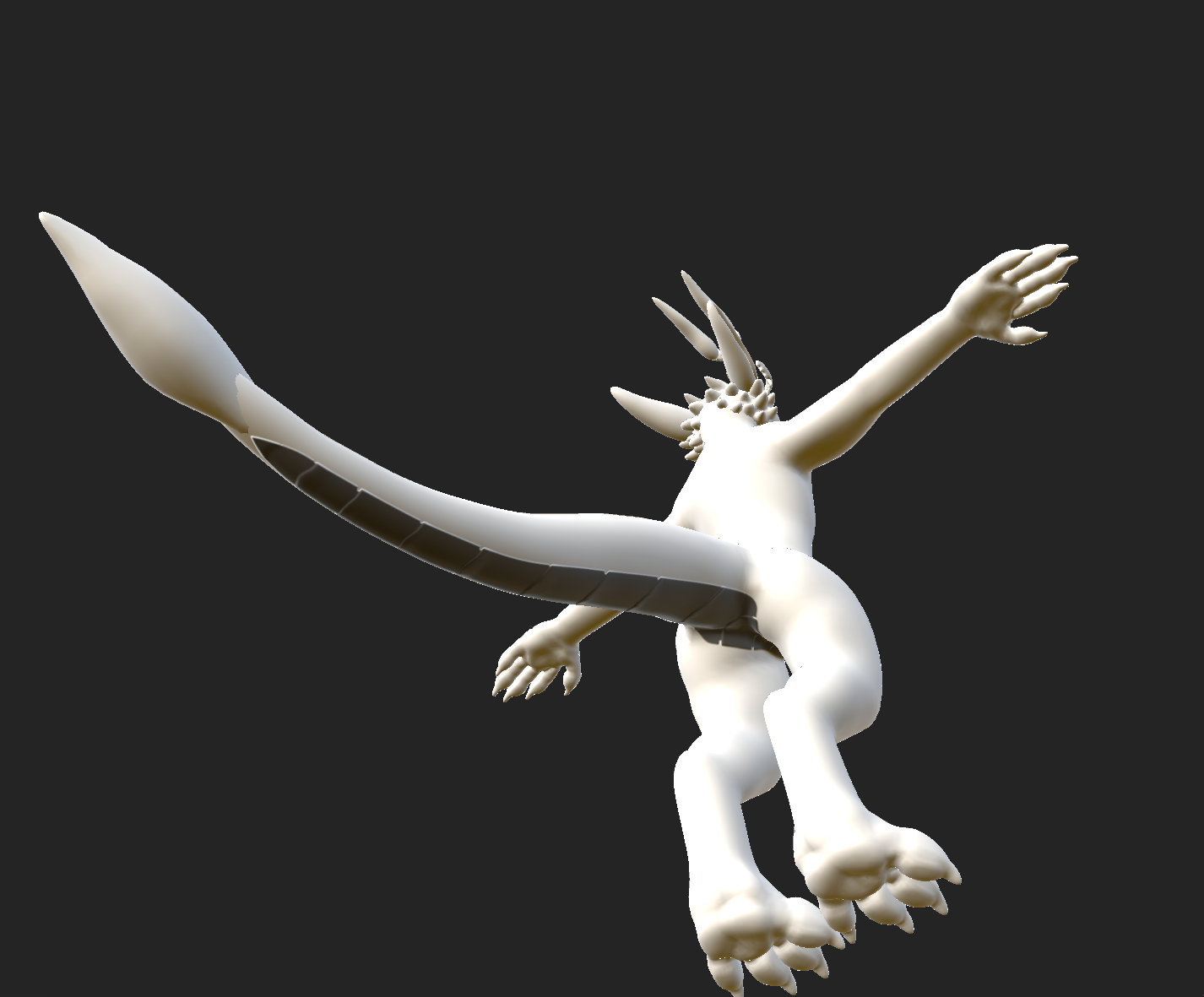 Moonfang Belly Scales/Plates Normal Map