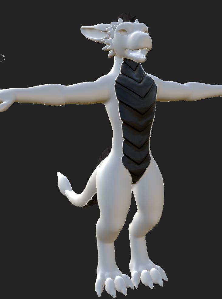 Moonfang Belly Scales/Plates Normal Map