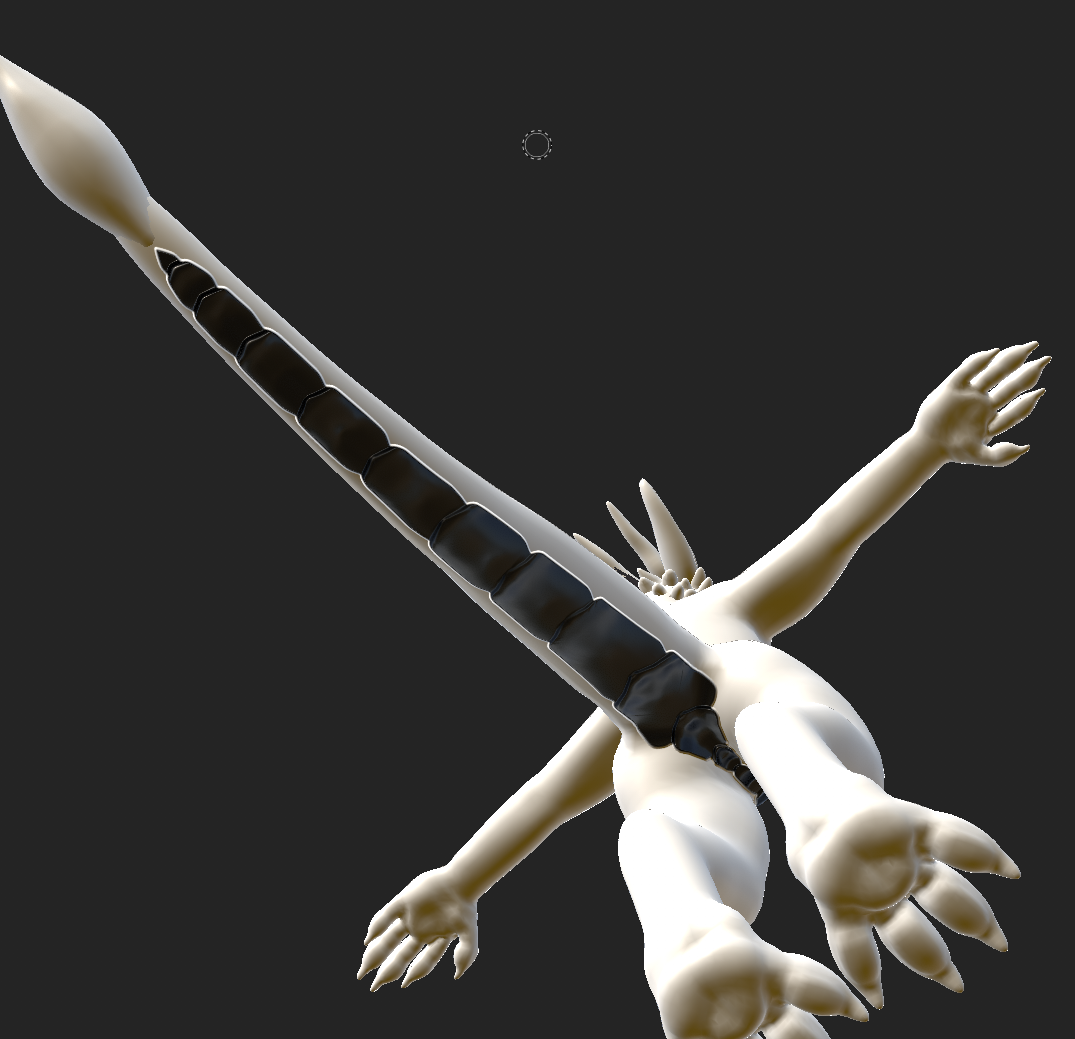 Moonfang Belly Scales/Plates Normal Map