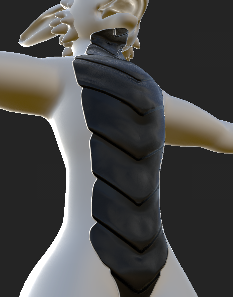 Moonfang Belly Scales/Plates Normal Map