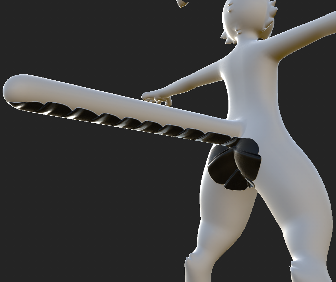 Mayu Belly Scales/Plates Normal Map