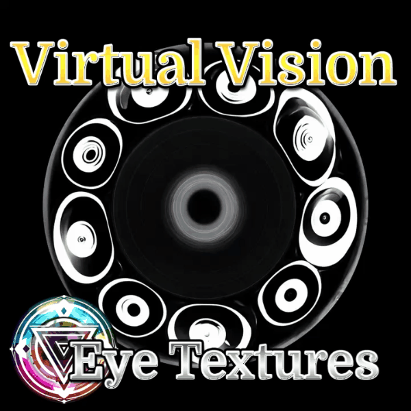 1000 EYED GOD Eyes Animated Audio link Eyes - Eye Textures for 3D Models VRM, MMD, Avatars or VRCHAT