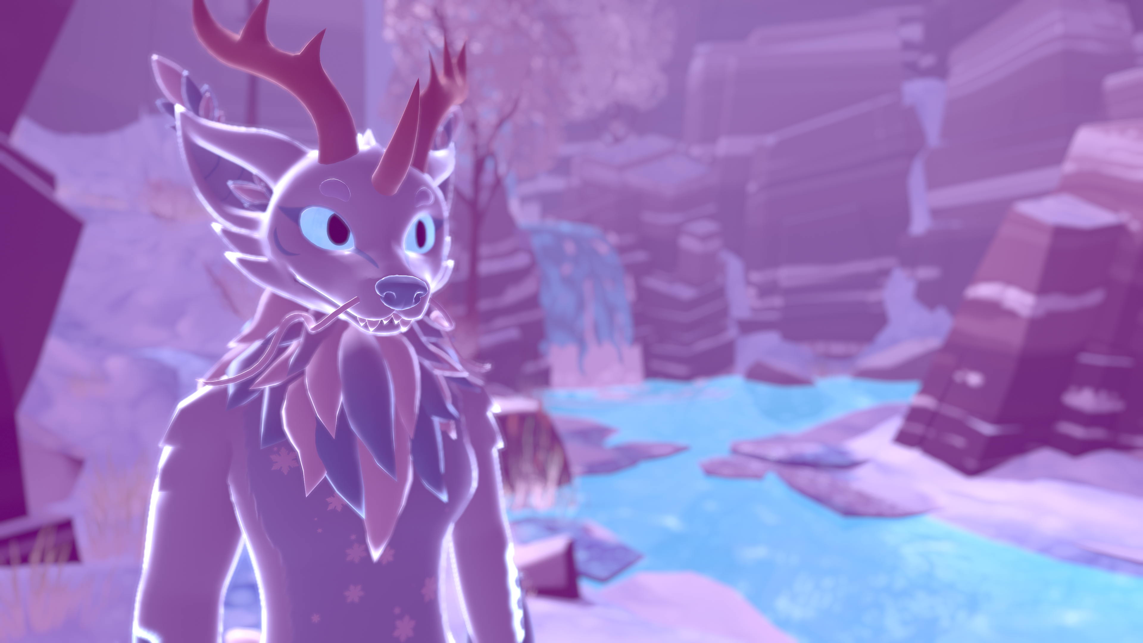 Swirly and Icy Kirin Texture
