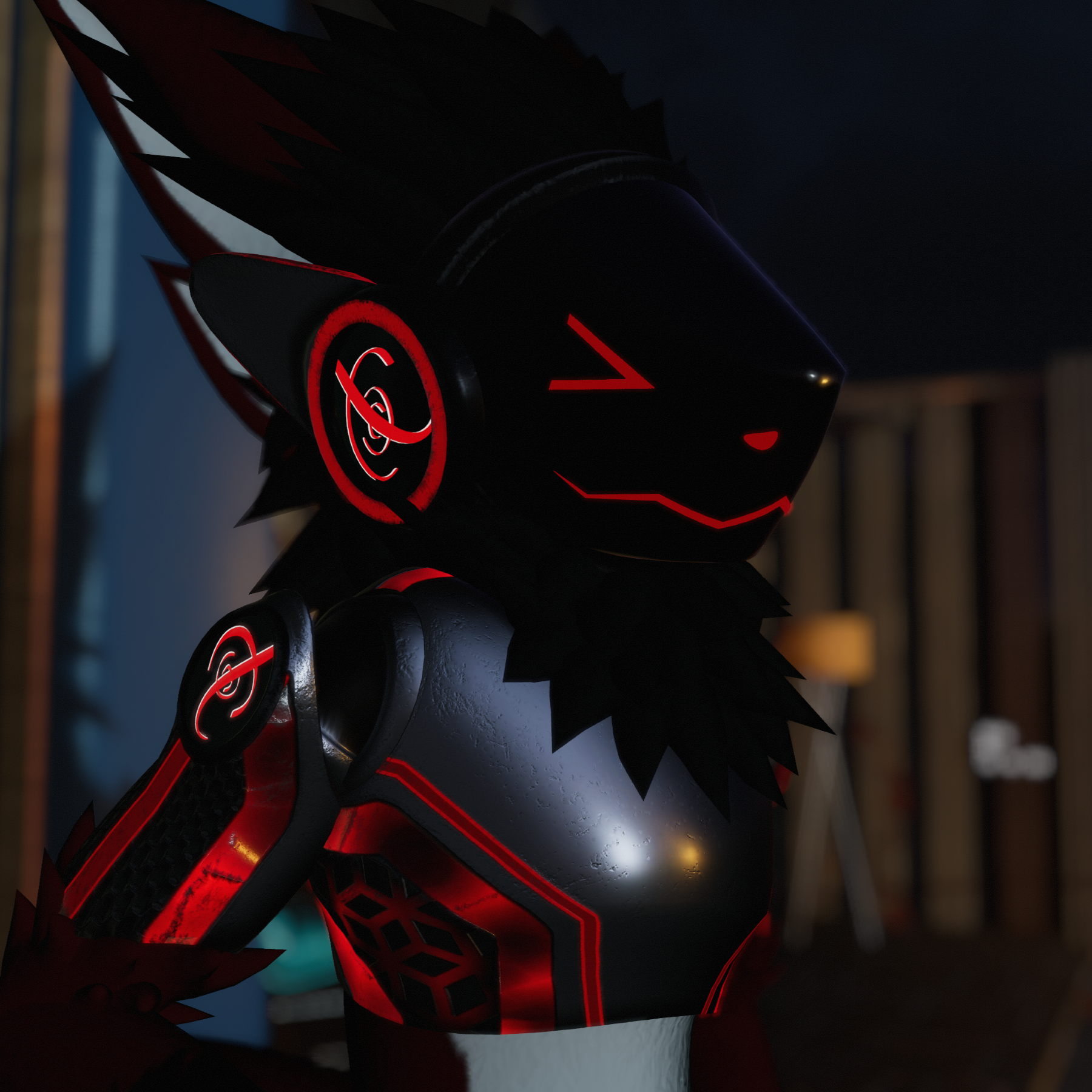 Cybernetic Nicoreda Protogen Texture