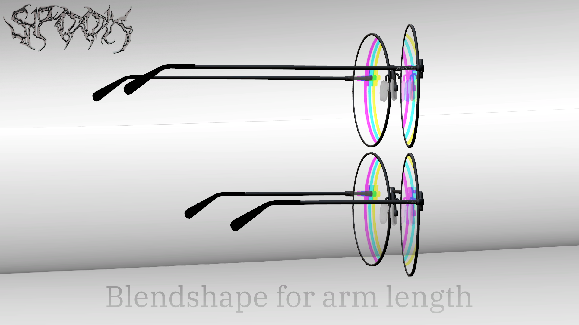 Phantom Round Glasses & Sunglasses pack