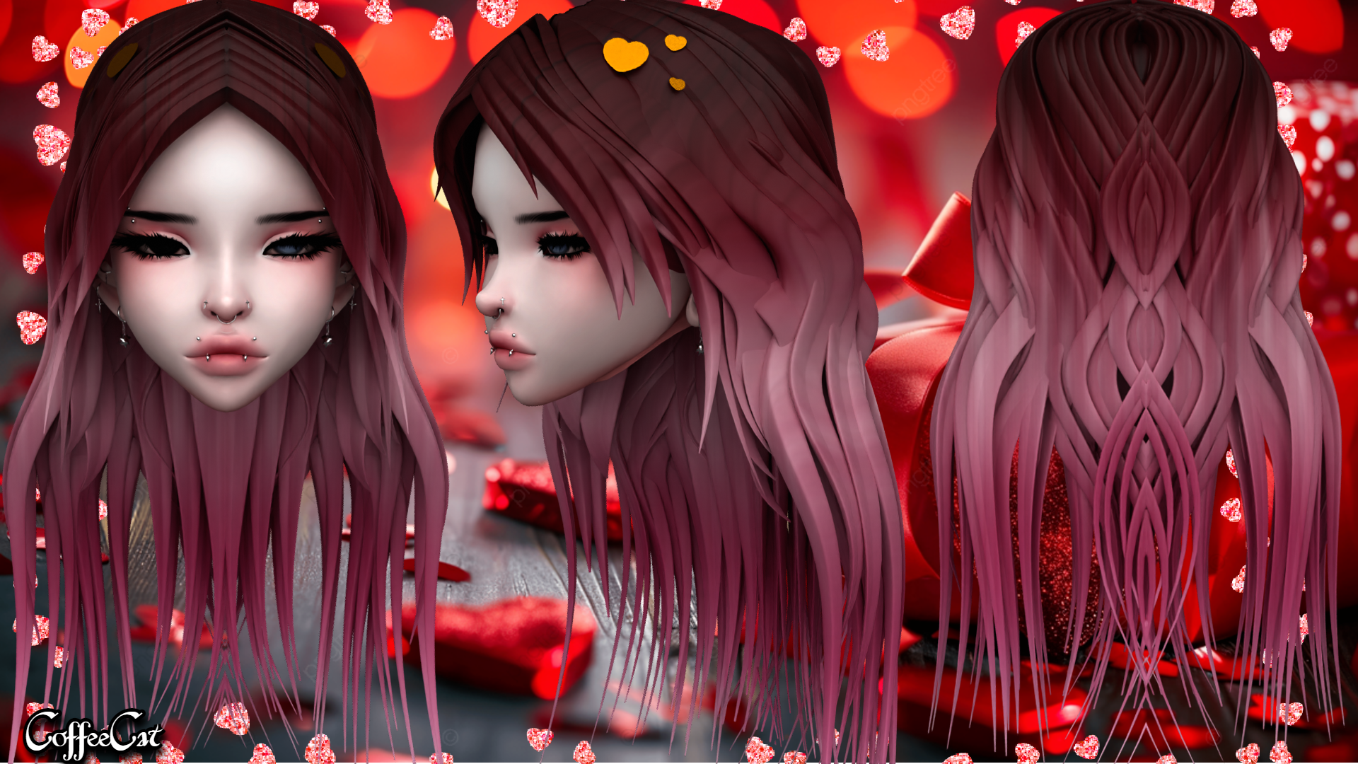 ~ FREE~ Valentines Hair