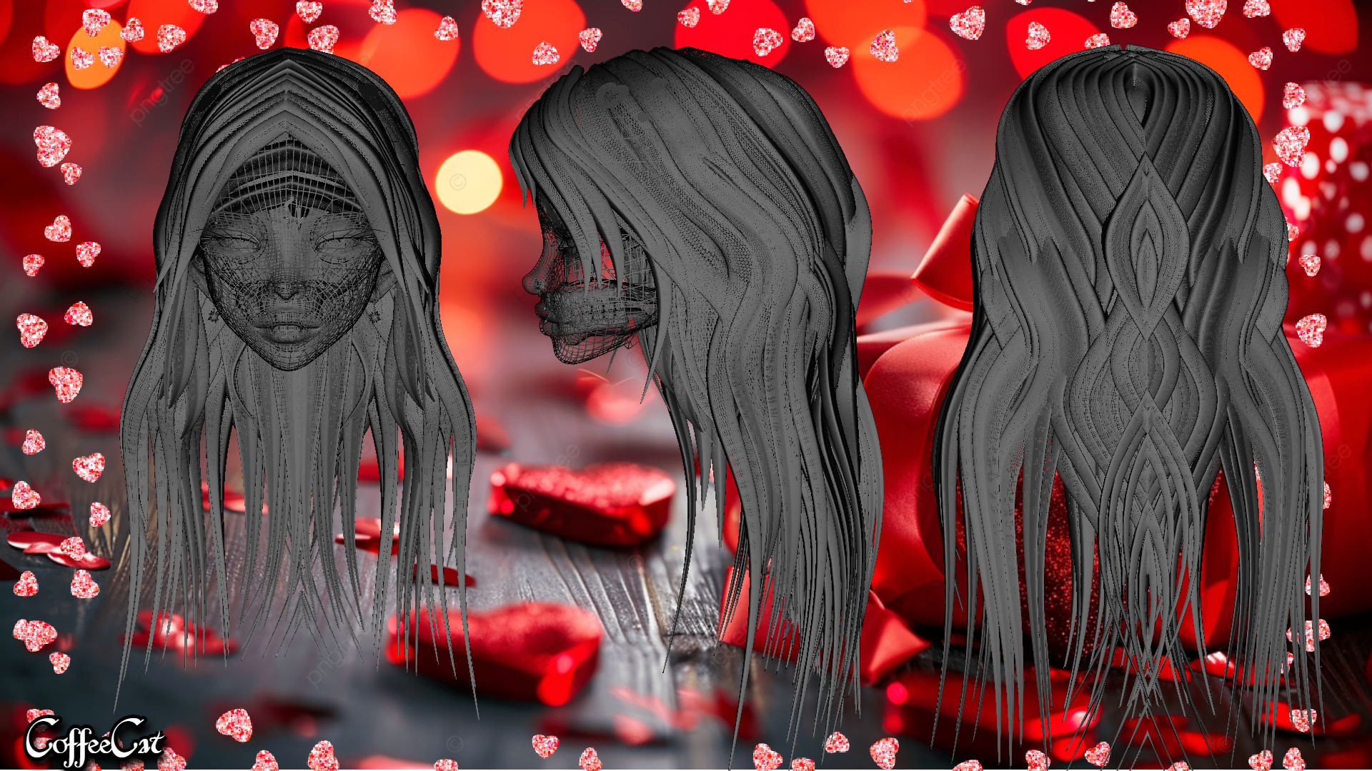 ~ FREE~ Valentines Hair