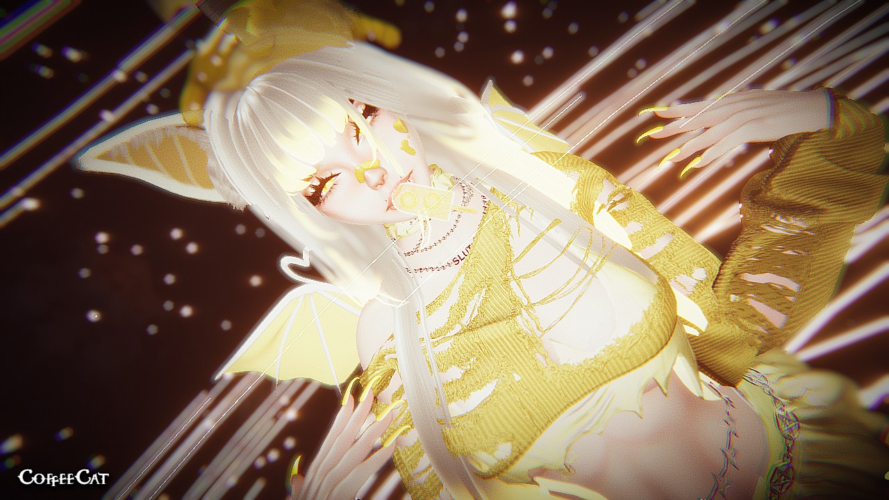 ~.*🍋 ྀིྀི *.~Citrine The Lemon Bat ~.*🍋 ྀིྀི *.~ COLLAB (PC+QUEST) (SPS + GoGoLoco)