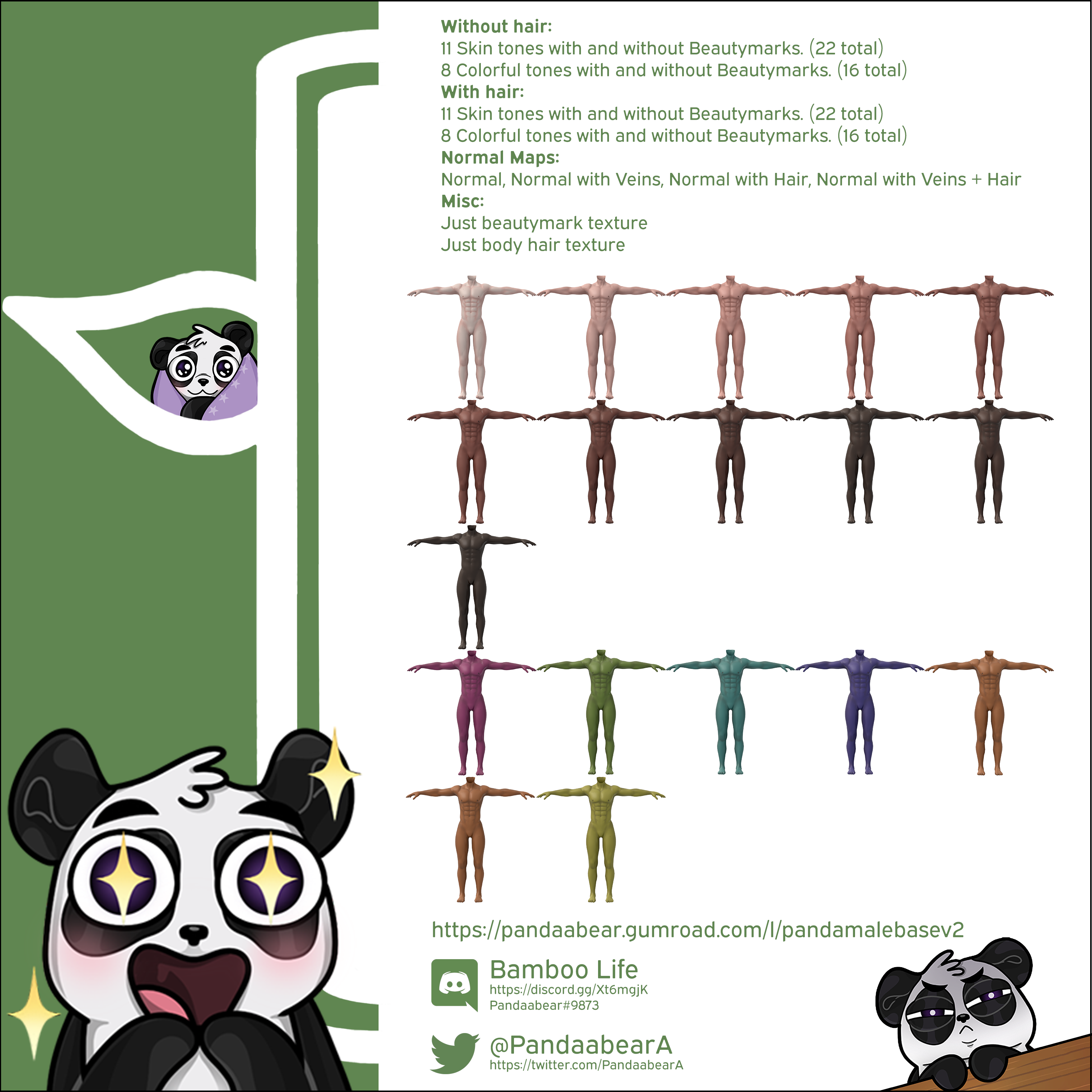 Panda's Male Base v2